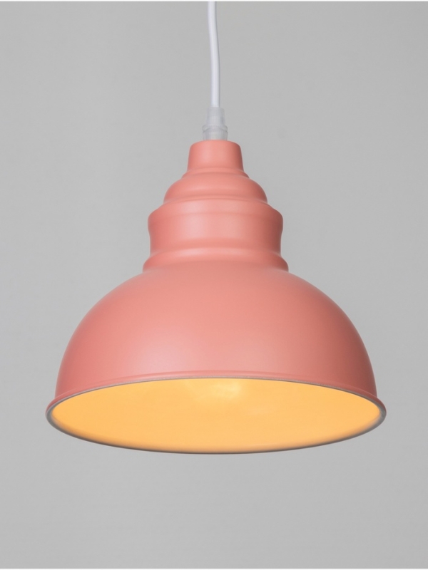 Светильник Paul 1х40Вт Е27 пр-1м светло-розовый20х20х17,5см Светильник Paul 1х40Вт Е27 пр-1м светло-розовый20х20х17,5см