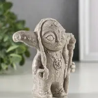 Фигура гипс "Шаман" высота 10 см, под камень