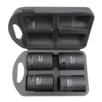 Набор головок для механического гайковерта 1"DR (27-38мм) (4 предмета) AVS NGL01-4I