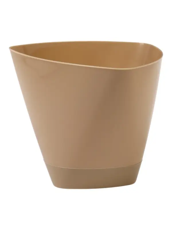 Кашпо с прикорневым поливом 2 л  D-17,3 см, H-15см бежевый "Элеганс"