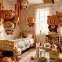 Воздушный шар фольгированный 27" &laquo;Красная панда&raquo;