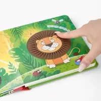 Тактильная книжка "Дружный зоопарк", Синий трактор Тактильная книжка "Дружный зоопарк", Синий трактор