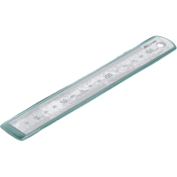Линейка  измерительная 150х19 мм металлическая Micron 42158