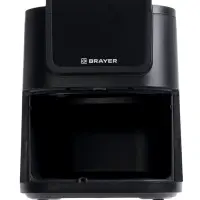 Аэрогриль BRAYER 2041BR,1500Вт, 5л, 8 программ, 200&deg;С, LСD-дисплей,таймер,решетка