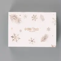 Коробка для 6 конфет &laquo;Желаю счастья&raquo;, 13.7&times;9.8&times;3.8 см