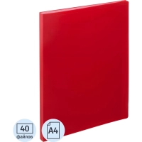 Папка файловая 40 ATTACHE 055-40Е красный