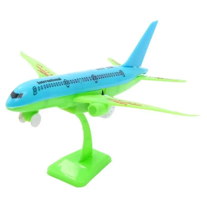 Самолёт детский инерционный «Авиалайнер», цвета МИКС