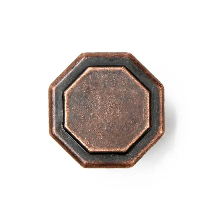 Ручка-кнопка ТУНДРА LIGHT РК034AC, цвет медь