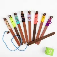 Удочка магнитная, размер удилища 20&times;1.5 см, длина шнурка &mdash; 50 см, МИКС