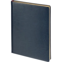 Ежедневник недатированный А4, Sidney Nebraska синий, 3-539/04