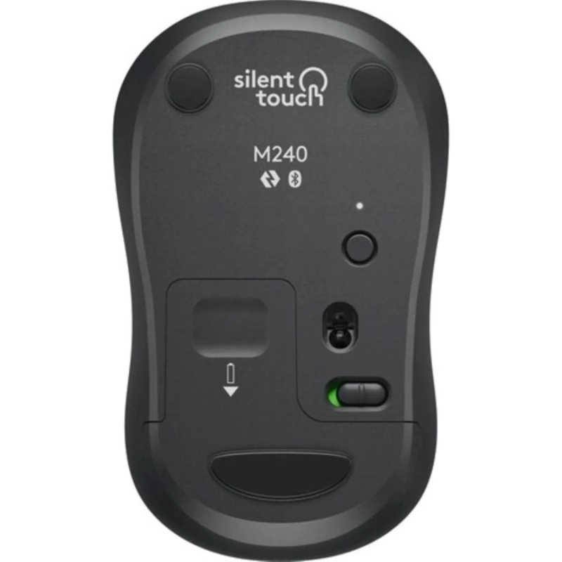 Мышь компьютерная Logitech M240 Bluetooth - GRAPHITE - SILENT
