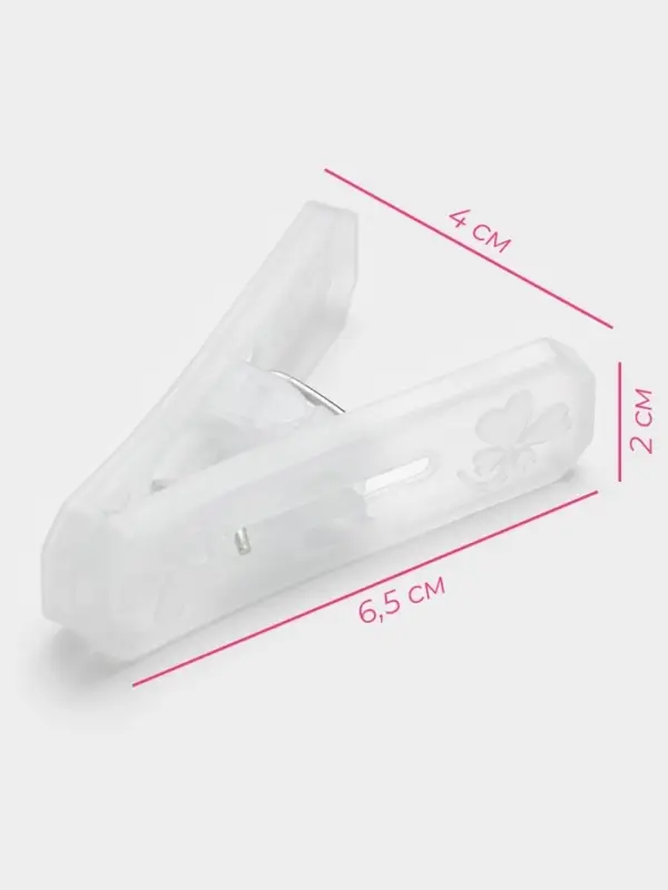 Прищепки для белья Доляна, 16 шт., 6.5&times;2 см, ширина низа 4 см