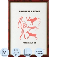 Рамка пластиковая 583 21x30 (A4) яшма