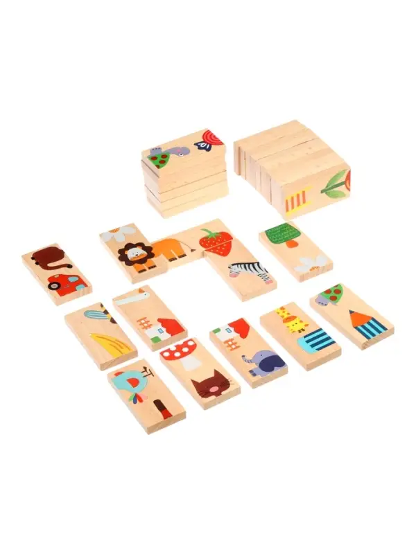 Обучающая игра "Домино половинки"