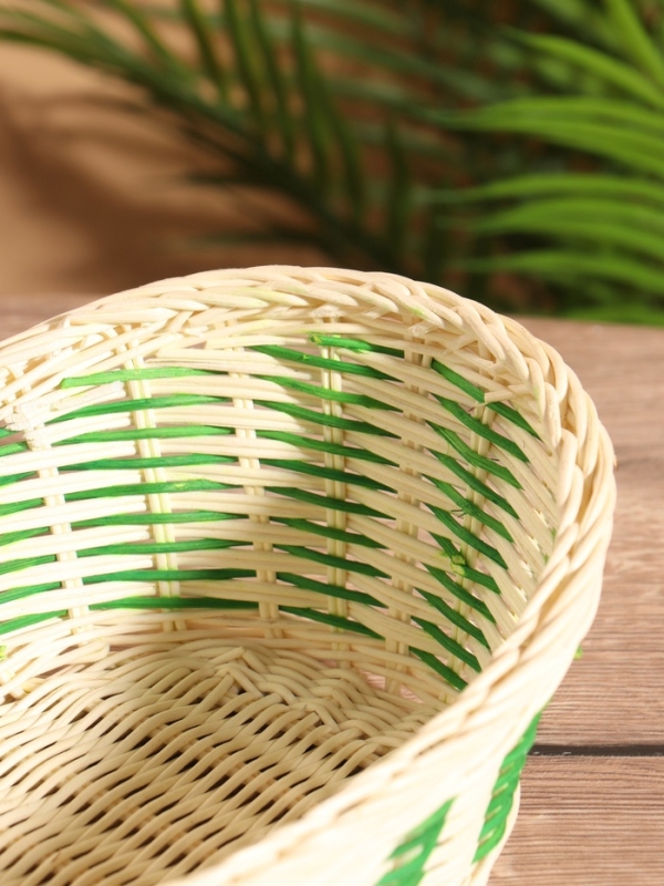 Корзина плетеная 28x19x10 см, ротанг