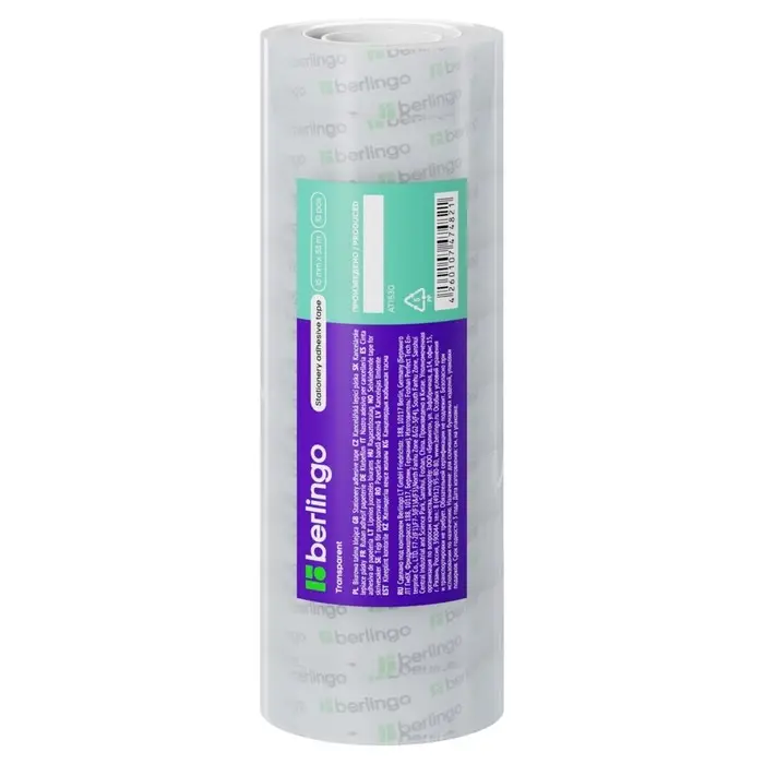 Клейкая лента канцелярская 15 мм х 33 м Berlingo, прозрачная Клейкая лента канцелярская 15 мм х 33 м Berlingo, прозрачная