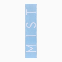 Шарф женский двусторонний MIST голубой, размер 47*226см