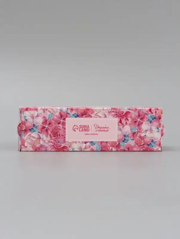 Коробка подарочная для макарун &laquo;Для тебя&raquo;, 18&times;5.5&times;5.5 см