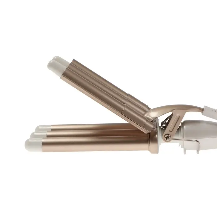 Плойка для волос Luazon LW-06, керамическая, 65 Вт, d=9 мм, 210 &deg;C, белая