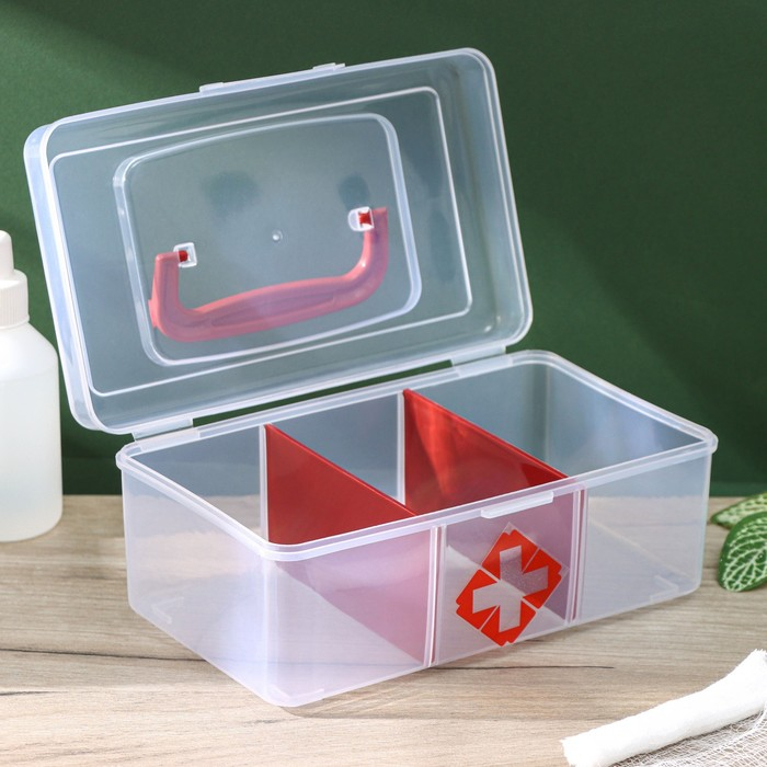 Аптечка, 19,5×12×8,5, цвет МИКС Аптечка, 19,5×12×8,5, цвет МИКС