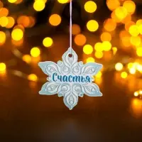 Ароматизатор подвесной Grand Caratt &laquo;Снежинка&raquo;, Ice Fresh