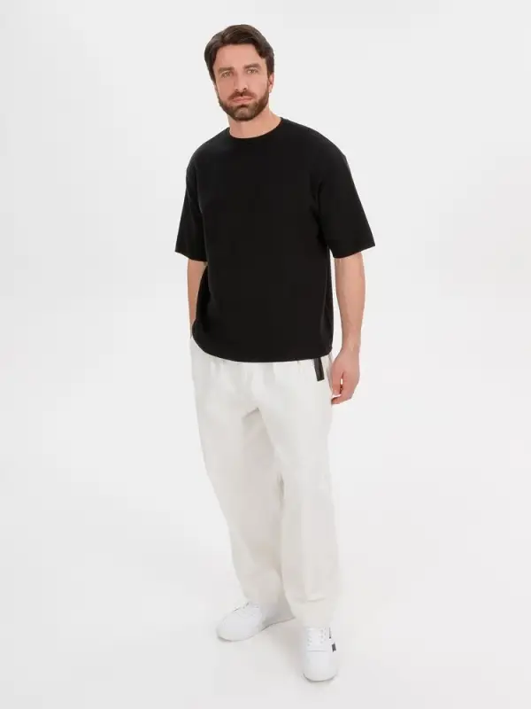 Джемпер с коротким рукавом Siluetti Volumica, черный, размер XS/S Джемпер с коротким рукавом Siluetti Volumica, черный, размер XS/S