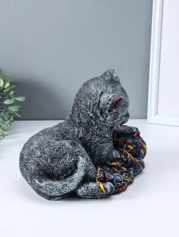 Копилка для денег &laquo;Котенок с клубком&raquo;, 20&times;25&times;14 см