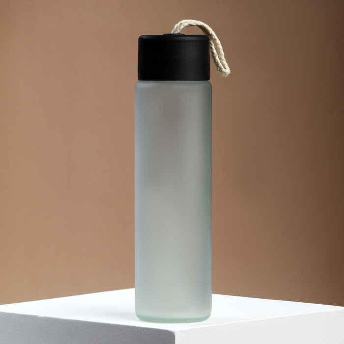 Бутылка для воды WATER, стекло, цвет МИКС, 350 мл Бутылка для воды WATER, стекло, цвет МИКС, 350 мл