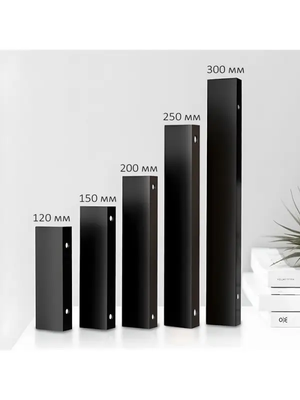 Ручка CAPPIO RT001BL, L=200 мм, м/о 160 мм, цвет черный