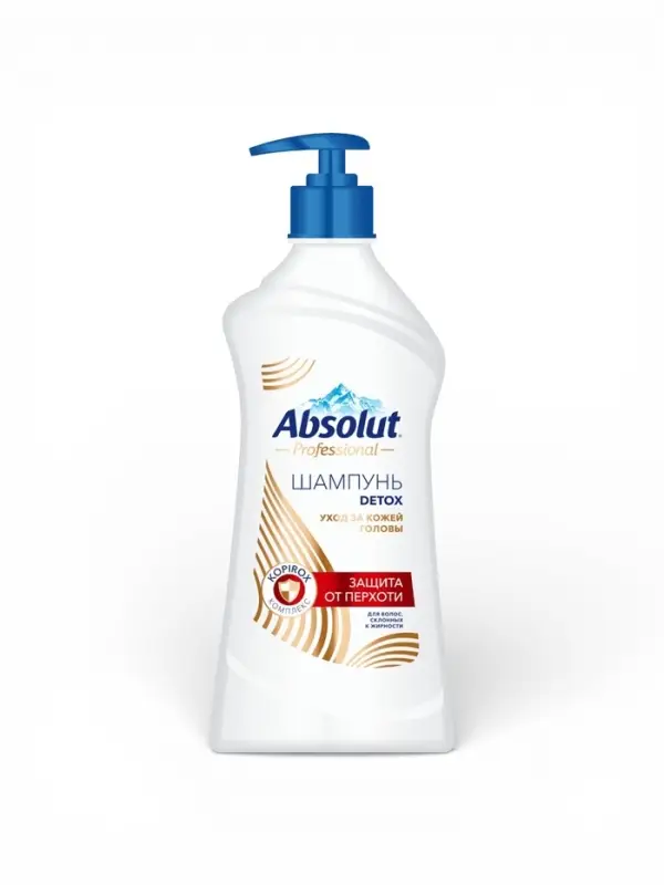 Шампунь &laquo;ABSOLUT Professional&raquo; защита от перхоти + detox, 450 г