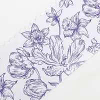 Форма ободок для кулича на Пасху &laquo;Цветы&raquo;, 41.6&times;10 см