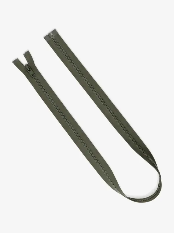 Молния &laquo;Трактор&raquo;, №8, разъёмная, замок автомат, 100 см, хаки