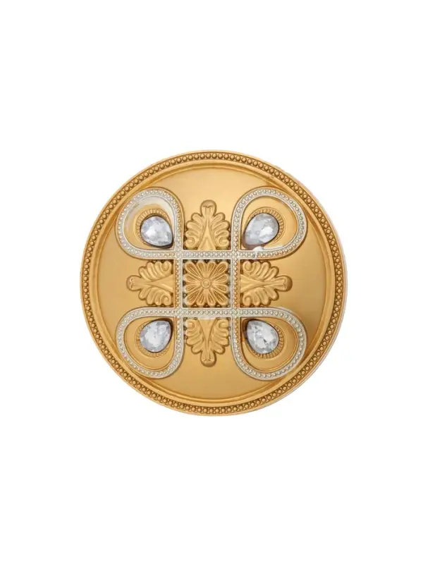 Держатель для штор CAPPIO KS033, d=98 мм, цвет золото с серебром, 2 шт.