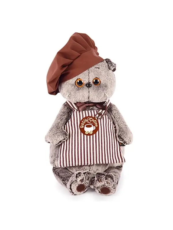 Мягкая игрушка &laquo;Басик-бариста&raquo;, 19 см