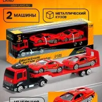 Машинка металлическая &laquo;Пожарный автовоз&raquo;, масштаб 1:64