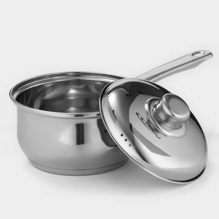 Ковш Катунь &laquo;Гретта&raquo;, 1.8 л, d=16 см, капсульное дно, индукция, нержавеющая сталь