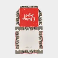 Коробка складная «Новогодний городок», 14 х 14 х 3.5 см