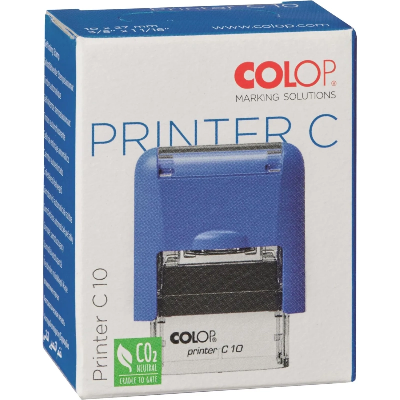 Оснастка для штампов NEW Printer C10 10x27мм пластик. корпус черный