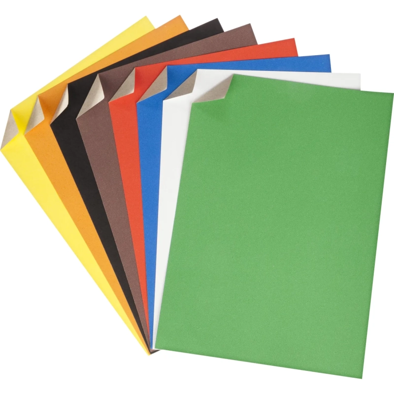 Картон цветной 8л.8цв.А4 немелованный Отличник