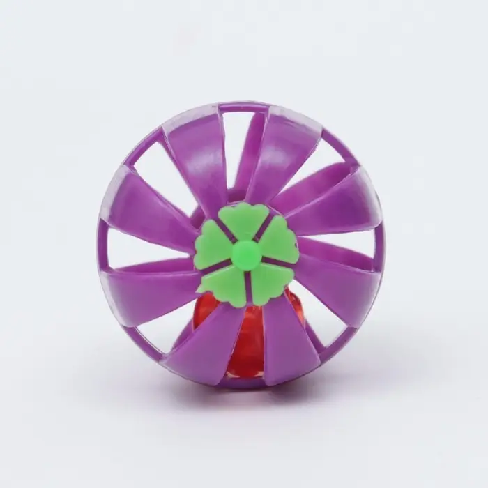 Шарик для кошек с бубенчиком, фиолетовый Шарик для кошек с бубенчиком, фиолетовый