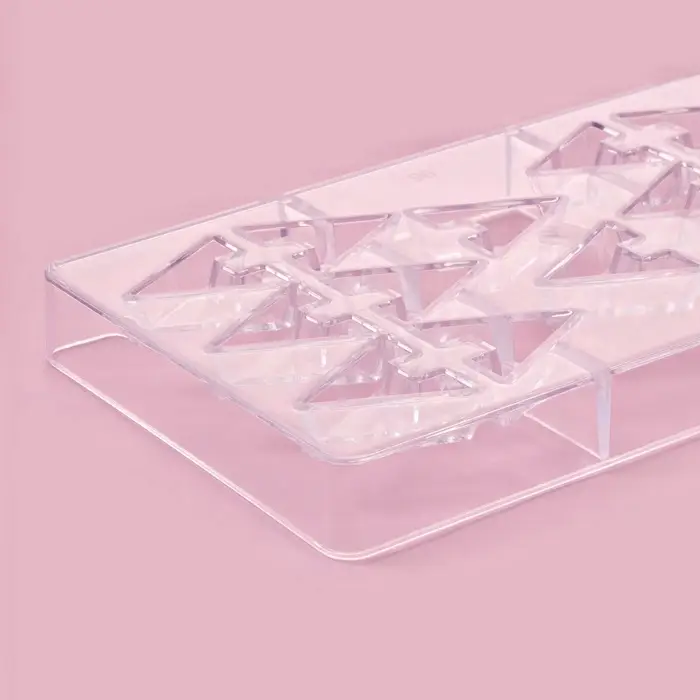 Форма для конфет и шоколада &laquo;Хеопс&raquo;, 14 ячеек, 20&times;12&times;2.5 см, пластик, прозрачная