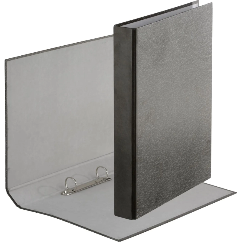 Папка на 2-х кольцах крафт, мрамор, 35мм 1,75 мм плотность