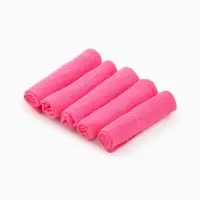 Набор платочков &laquo;Крошка Я. Розочка&raquo;, 20&times;20 см-5 шт., муслин, хлопок 100%