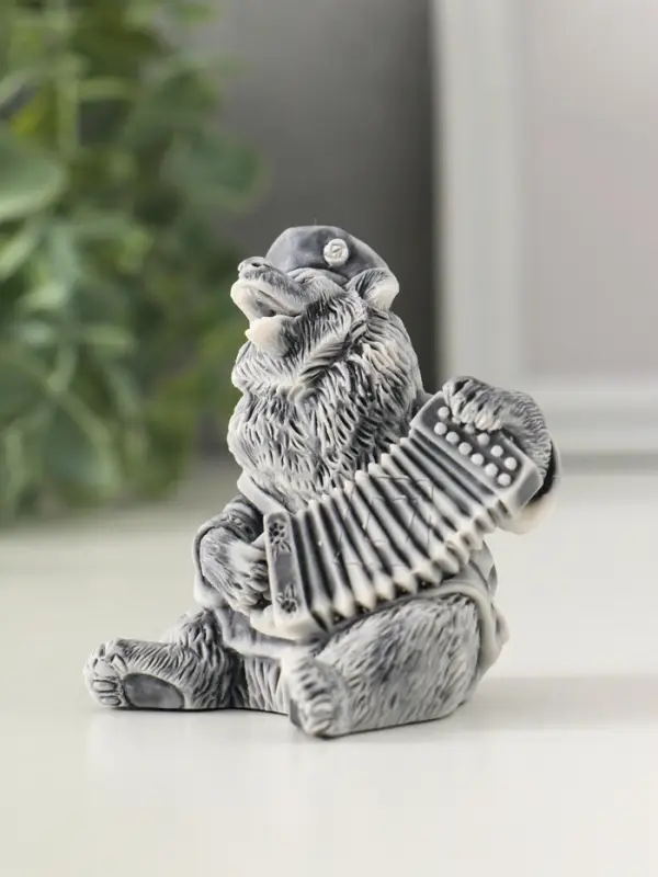 Сувенир Сувенир "Медведь играет на гармошке" 6,3 см