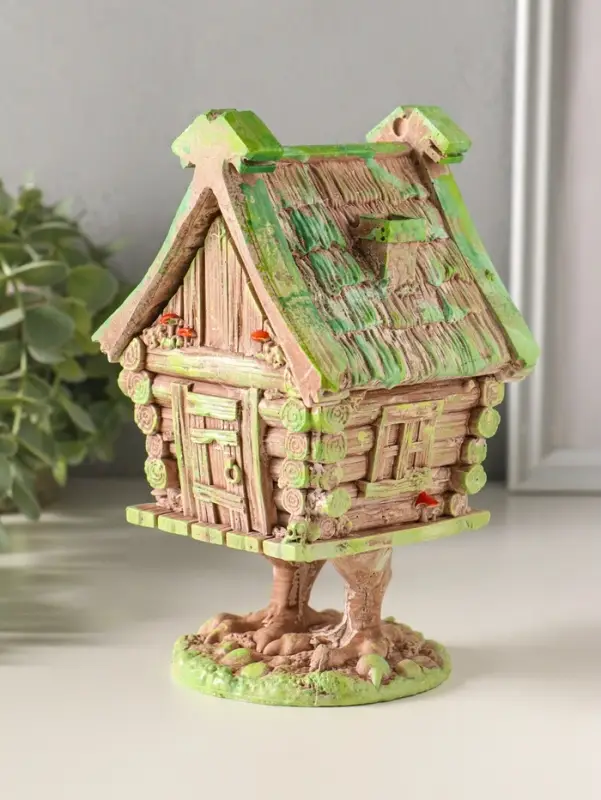 Шкатулка "Избушка на курьих ножках"  18х10х10 см