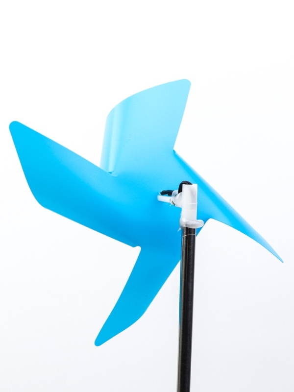 Штекер с подсветкой  Штекер с подсветкой "Ветерок" синий, 19х70см