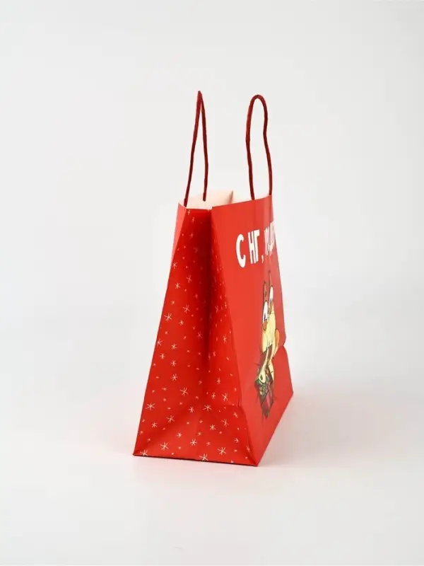 Набор пакетов крафтовых «Новогодний праздник» Набор пакетов крафтовых «Новогодний праздник»