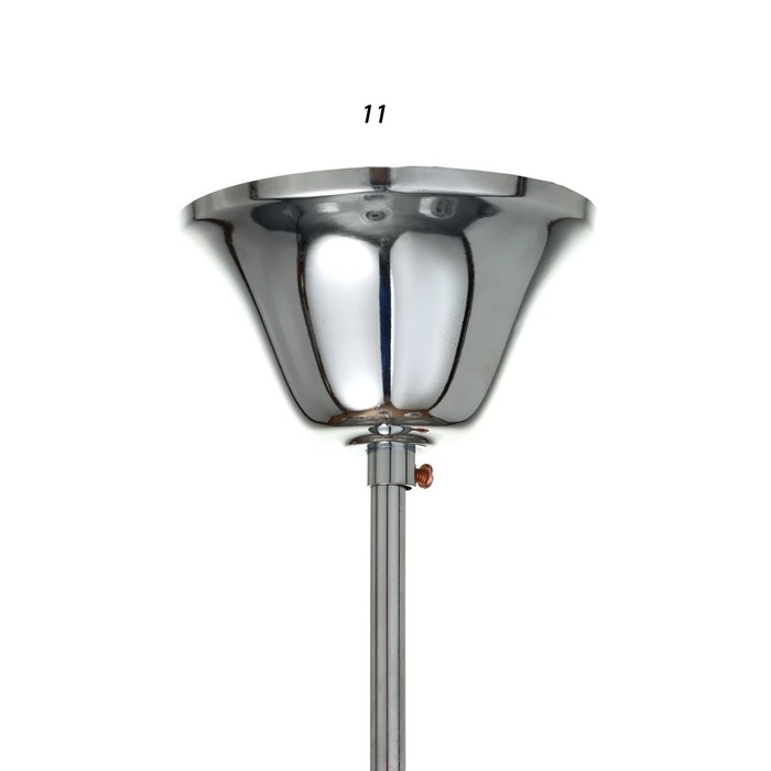 Люстра 2425/5 E27 40Вт хром 52х52х32-60 см BayerLux