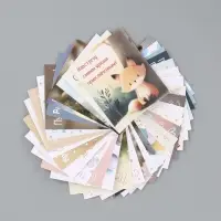 Набор мини-открыток &laquo;Малышам&raquo;, 35 штук, 8 x 9,5 см