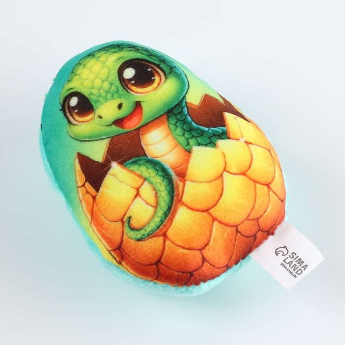 Новый год. Магнит новогодний мягкий, змея, МИКС Новый год. Магнит новогодний мягкий, змея, МИКС